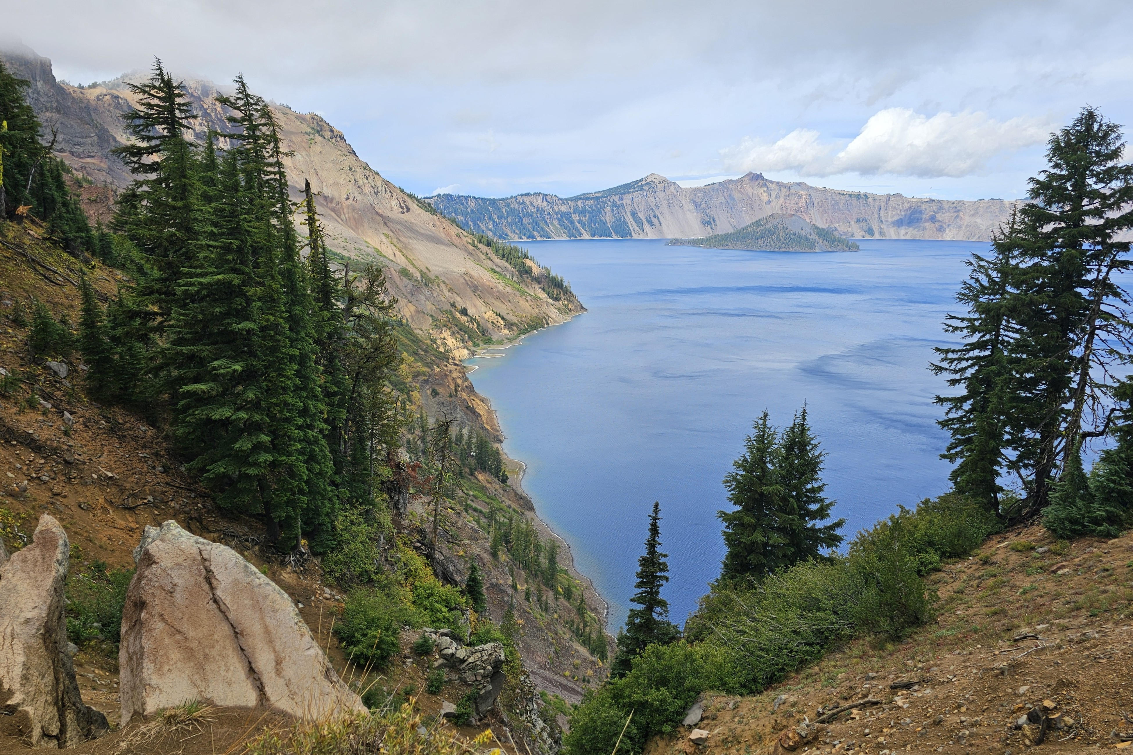 Crater lake